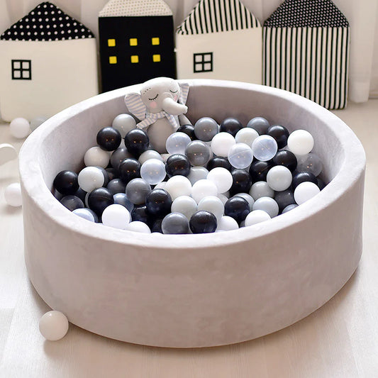 Premium Kids Ball Pit with Soft Velvet and Memory Foam