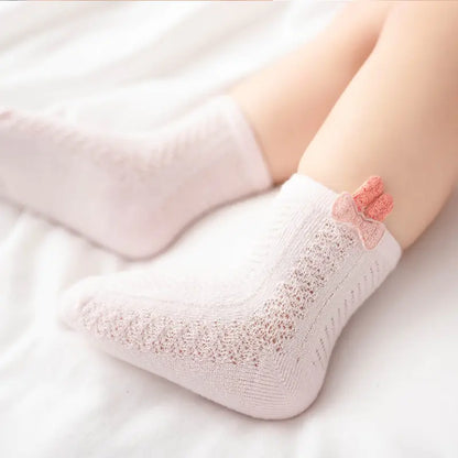 Soft Knit Baby Socks with Ears