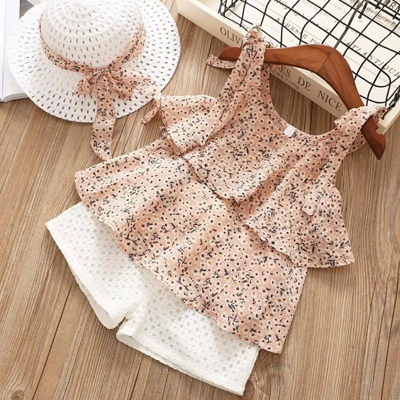 Ruffle Top & Shorts Set – Cute and Comfy for Warm Days