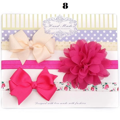 Sweet Light-Colored Headband for Baby Girls