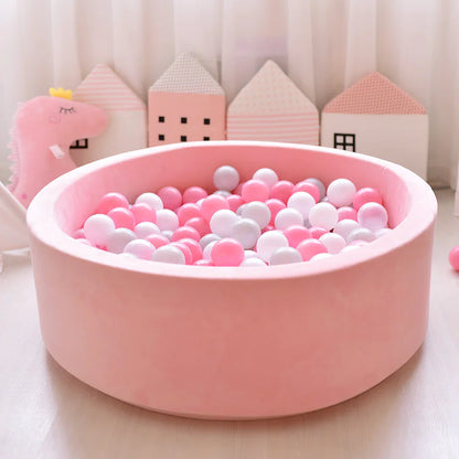 Premium Kids Ball Pit with Soft Velvet and Memory Foam