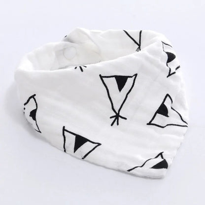 Premium 100% Cotton Baby Bibs – Ultra-Absorbent & Comfortable