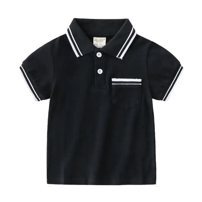 Casual Short Sleeve Cotton T-Shirt for Boys – Soft & Breathable