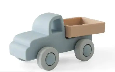 Silicone Baby Toy Set - Cars, Trucks, and Planes