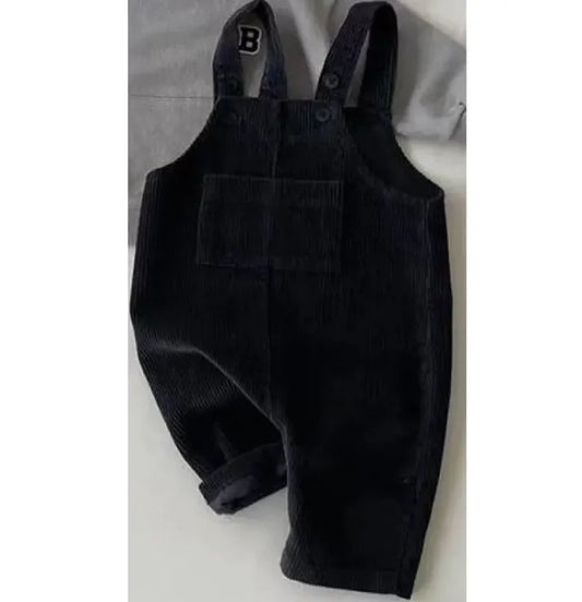 Kids' Solid Colour Corduroy Suspenders – Fun, Comfortable, and Adjustable