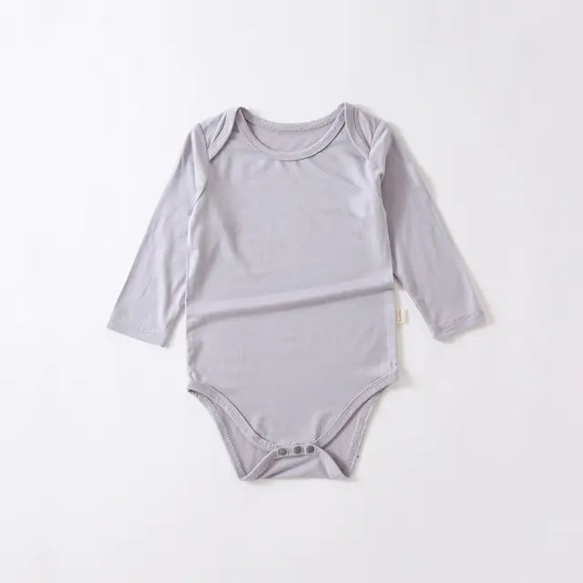 Bamboo Fiber Baby Romper – Soft, Breathable, and Easy-Care Summer Jumpsuit