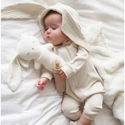 Cotton Baby Bunny Jumpsuit Romper – Soft, Stylish, and Comfortable