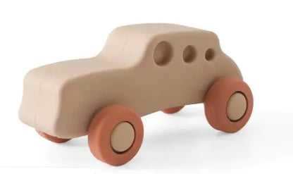 Silicone Baby Toy Set - Cars, Trucks, and Planes