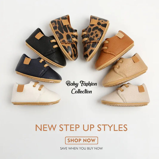 Multicolor Retro Leather Baby Shoes – Stylish, Comfortable, and Non-Slip for First Steps for Ages 0-18 Months