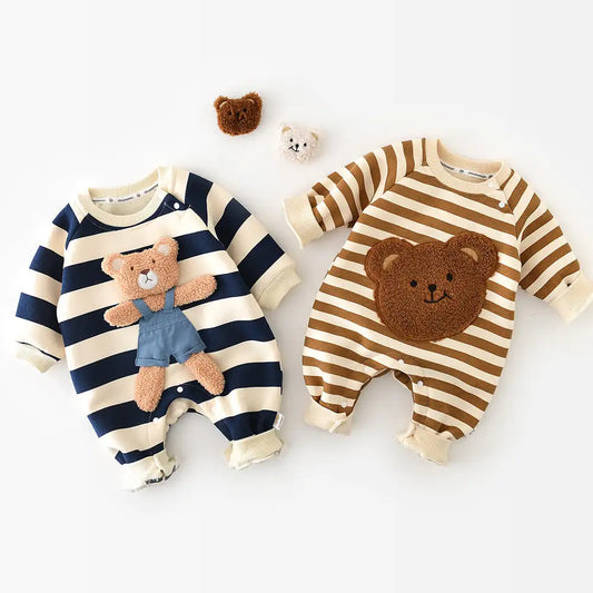 Little Bear Romper: Cozy Comfort & Charming Style for Baby