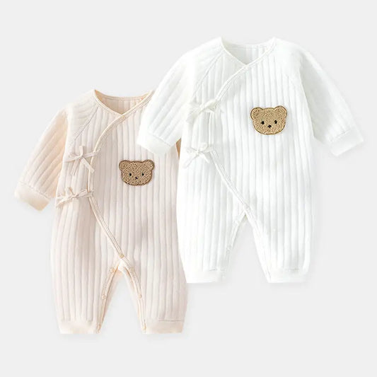 Bear Baby Jumpsuit – Soft Cotton Romper for Boy/Girls