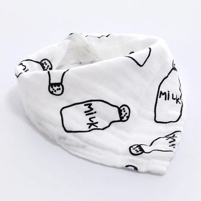 Premium 100% Cotton Baby Bibs – Ultra-Absorbent & Comfortable