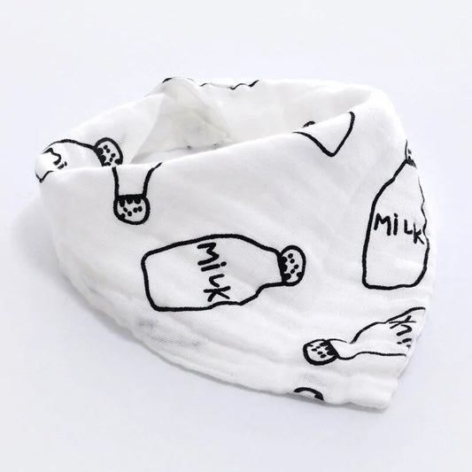 Premium 100% Cotton Baby Bibs – Ultra-Absorbent & Comfortable
