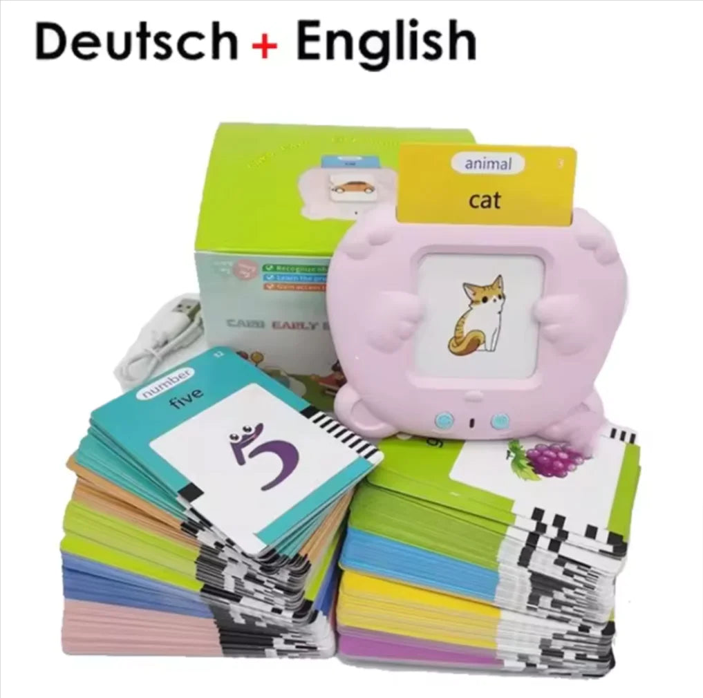 Talking Flash Cards Learning Toy –  with Bilingual Modes & 224 Sight Words