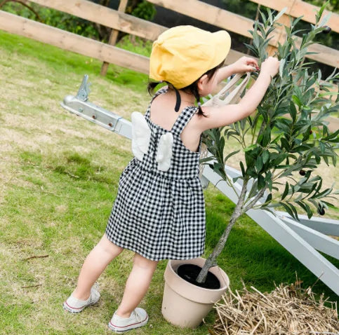 Cute Butterfly Sling Dress for Summer