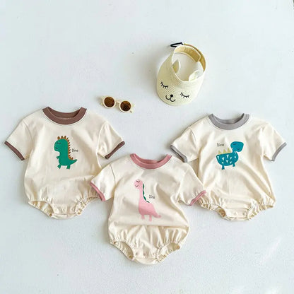 Baby Dino Bodysuit – Soft, Comfortable, and Easy-to-Use for Little Adventurers