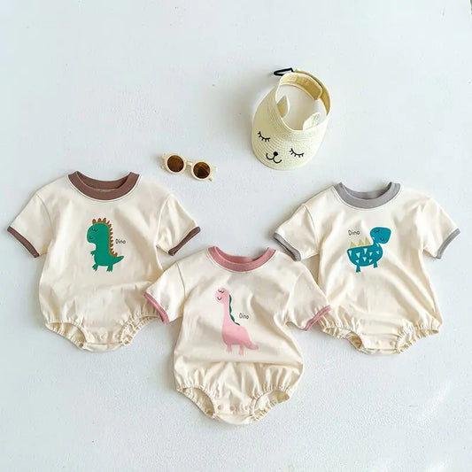 Baby Dino Bodysuit – Soft, Comfortable, and Easy-to-Use for Little Adventurers