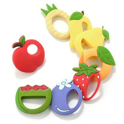 Premium Baby Teething Ring - Safe, Soft & BPA-Free