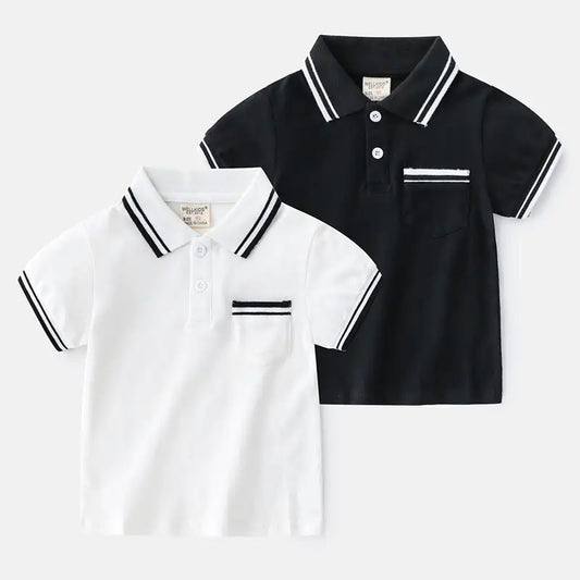 Casual Short Sleeve Cotton T-Shirt for Boys – Soft & Breathable