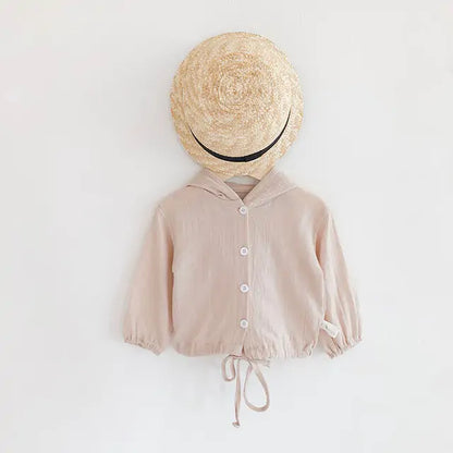 Summer Baby Cardigan – Soft, Stylish, and Sun-Protective for Babies Aged 1-2