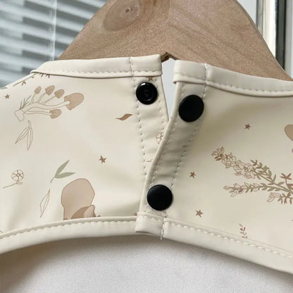 Cute Toddler Long Sleeve Waterproof Bib Apron