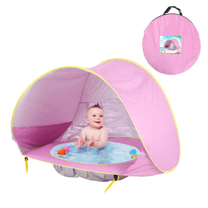 Baby Beach Tent – UV-Protecting and Waterproof Shelter for Outdoor Adventures