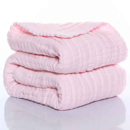 Organic Baby Muslin Swaddle Blanket – Soft, Comfortable, and Chemical-Free - Size 105x105cm