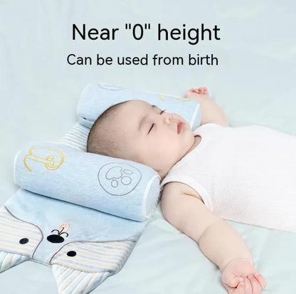 Newborn Buckwheat Cotton Pillow for Gentle Support and Comfort
