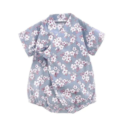 Lightweight Summer Kimono Outfit for Babies
