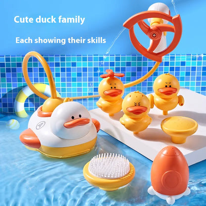 Interactive Rotating Baby Shower Head – Electric, Fun & Safe for Kids
