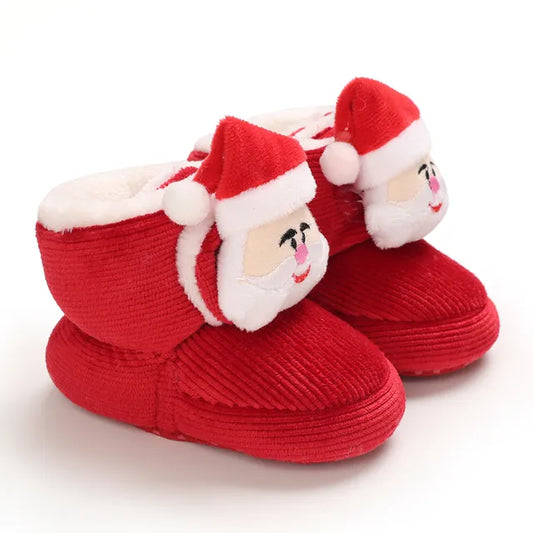 Christmas Baby Boots