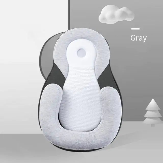 Infant Sleep Safety Comfort Pillow – Soft and Supportive for Safe Sleep