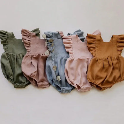 Vintage Linen Cotton Children's Clothing Collection