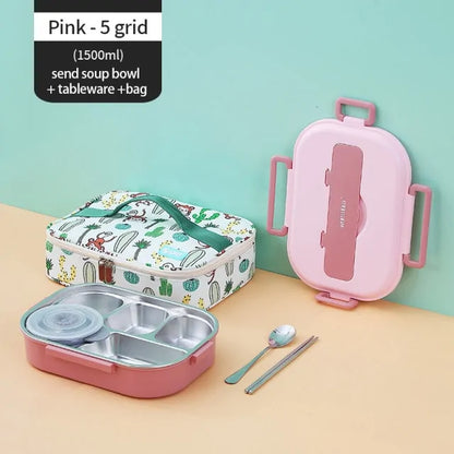 Portable Kids Lunch Box – Colorful, Durable, and Practical for On-the-Go Meals