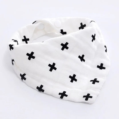 Premium 100% Cotton Baby Bibs – Ultra-Absorbent & Comfortable