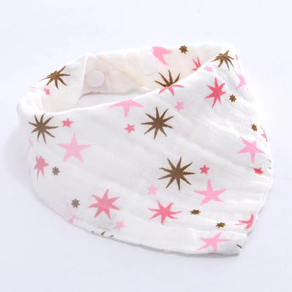 Premium 100% Cotton Baby Bibs – Ultra-Absorbent & Comfortable