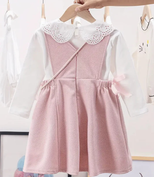 Stylish Spring and Autumn Dress for Little Ones