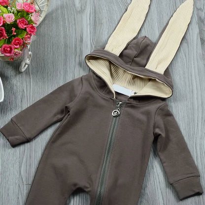 Cotton Baby Bunny Jumpsuit Romper – Soft, Stylish, and Comfortable