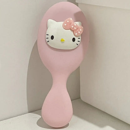 Cutie Character Hair Brush with Hello Kitty Design