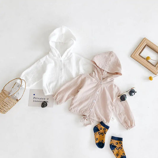 Summer Baby Cardigan – Soft, Stylish, and Sun-Protective for Babies Aged 1-2