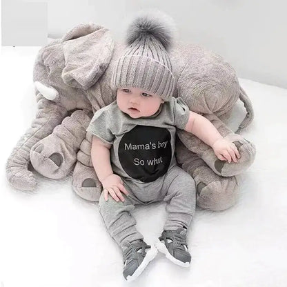 Elephant Cuddle Pillow - Soft and Cozy Companion for Kids