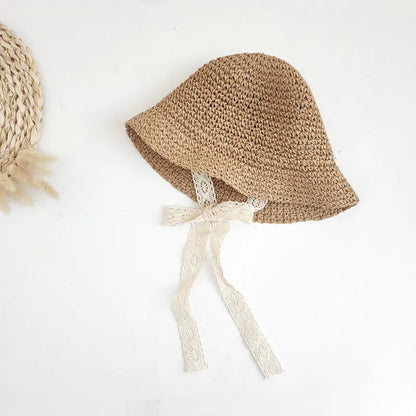Cute Straw Hat for Baby Girl