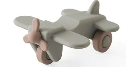 Silicone Baby Toy Set - Cars, Trucks, and Planes