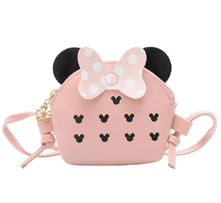 Pink Minnie Shoulder Bag for Kids – Stylish and Practical Accessory