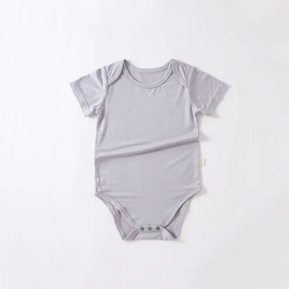 Bamboo Fiber Baby Romper – Soft, Breathable, and Easy-Care Summer Jumpsuit