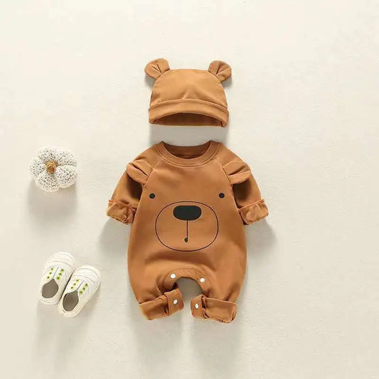 Baby Boy Knitted One-Piece Suit – Soft & Stylish for Every Season