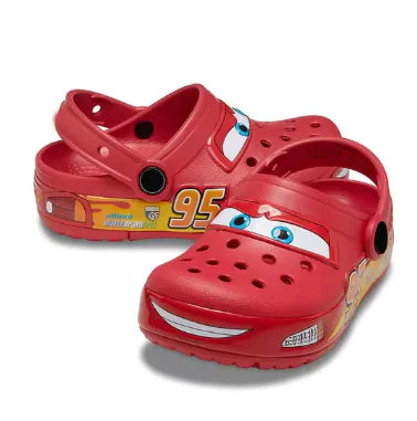 Cute Cartoon McQueen Waterproof Kids' Slippers
