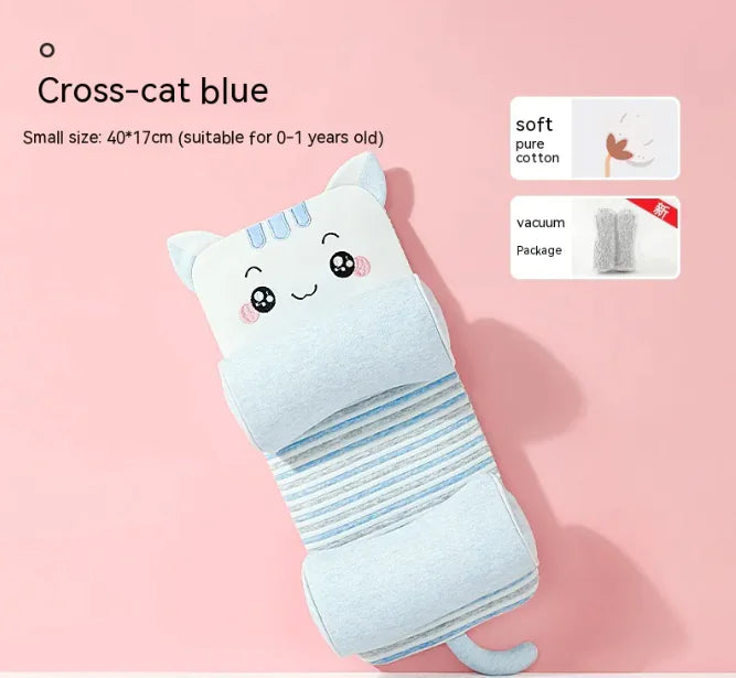 Newborn Buckwheat Cotton Pillow for Gentle Support and Comfort