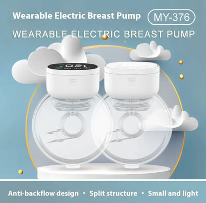 Wearable Electric Smart Breast Milk Collector with Anti-Backflow Technology