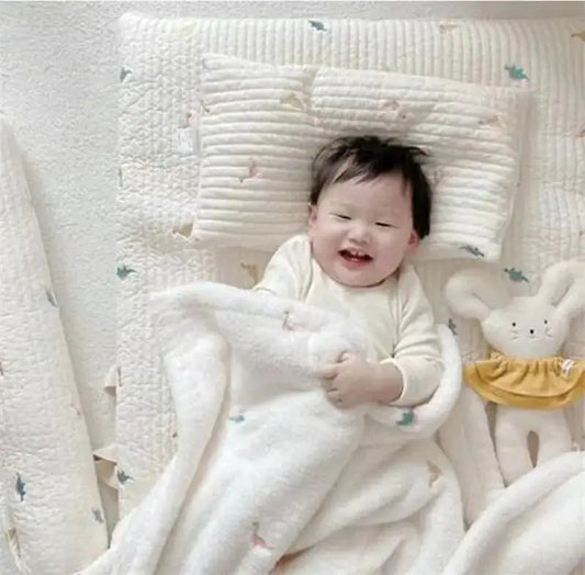 SnuggleSoft Luxe Flannel Baby Blanket